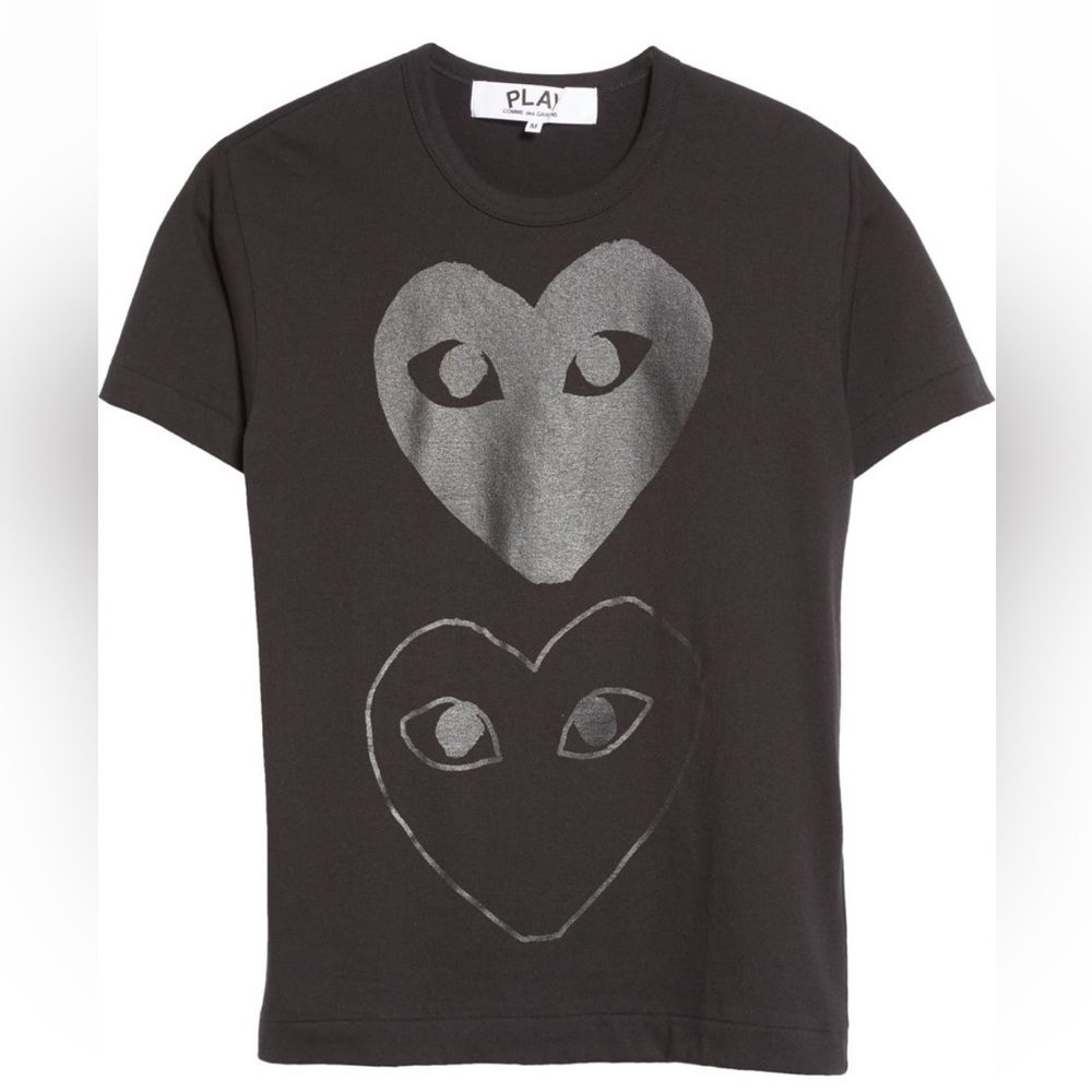 COMME DES GARÇONS PLAY men’s graphic shirt